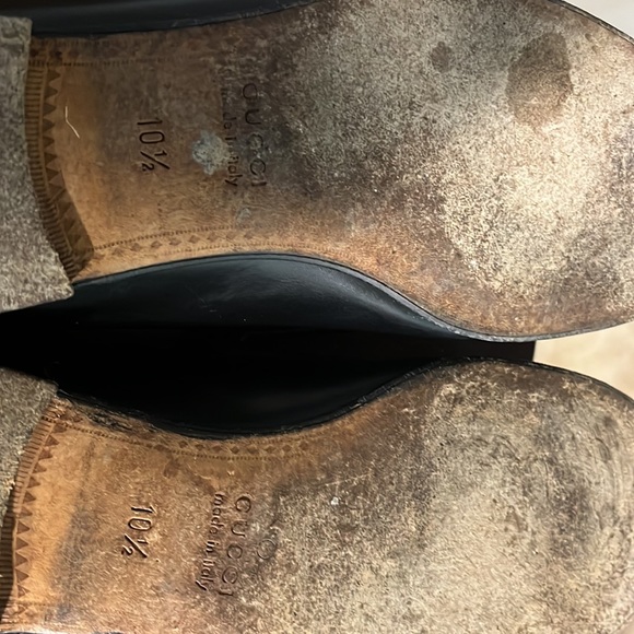 Black Gucci Horsebit Loafers - Picture 10 of 13